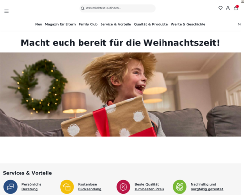 So sieht die Webseite von FIT-Z aus