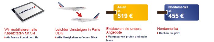 Air France Angebot